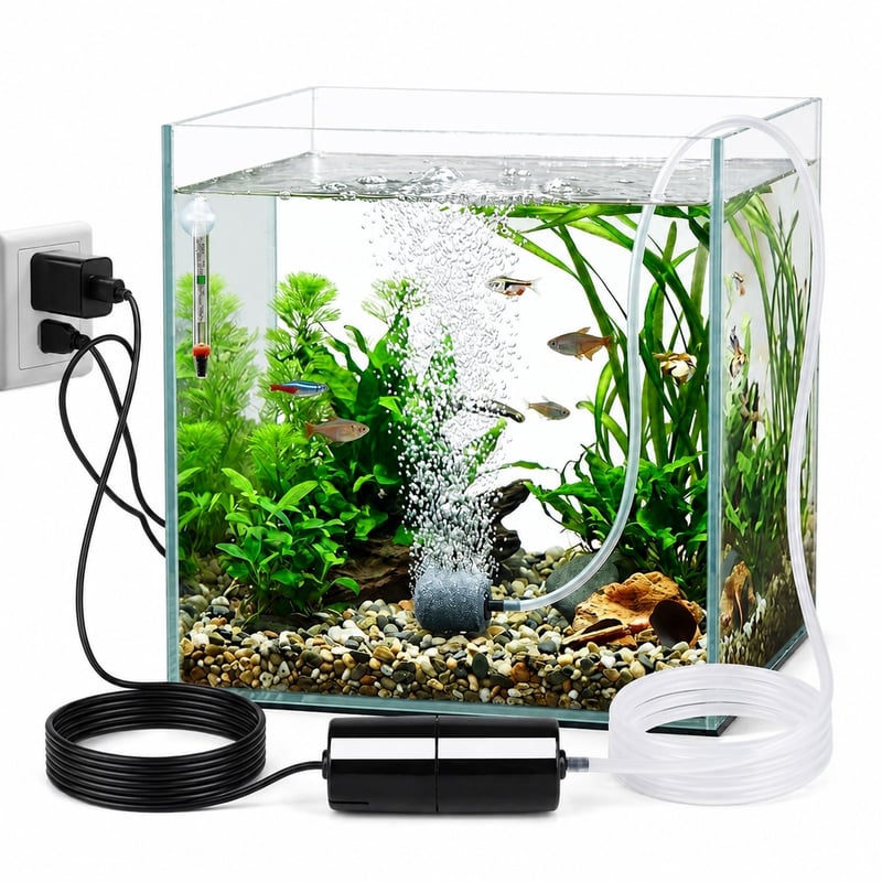 WK111 Portable Aquarium Air Pump model WK111 detail image 4 for Aquarium equipment wholesale and OEM buyers