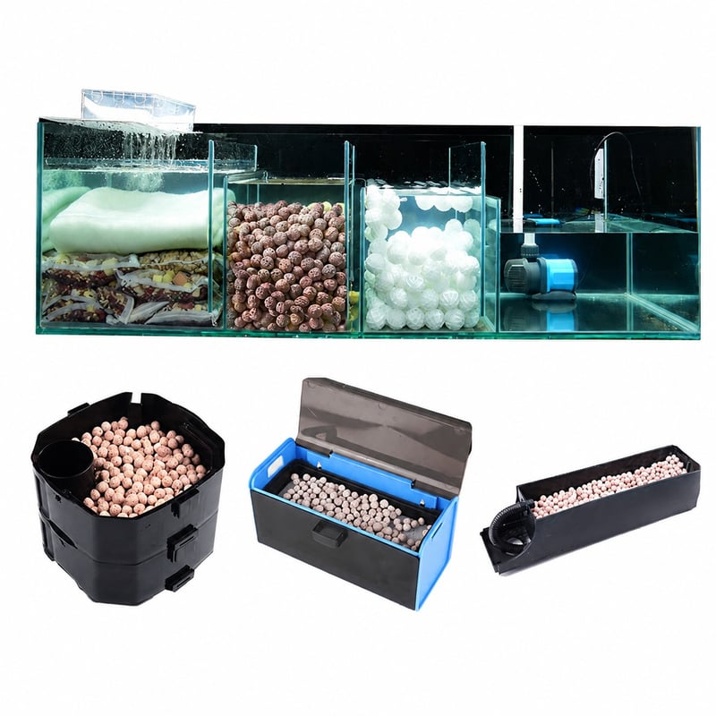 WK115 Quartz Bio Media Balls model WK115 detail image 2 for aquarium Filtration support wholesale and OEM buyers