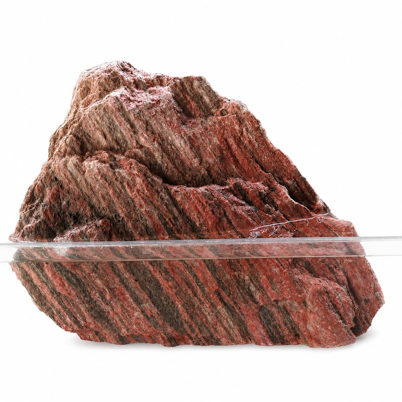 WK118 Red Column Aquascaping Stone model WK118 advantages image for aquarium Aquascaping decor distributors and sourcing teams
