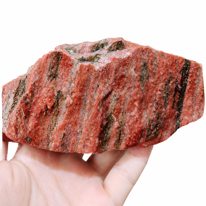 WK118 Red Column Aquascaping Stone for aquarium Aquascaping decor wholesale, OEM and distributor supply