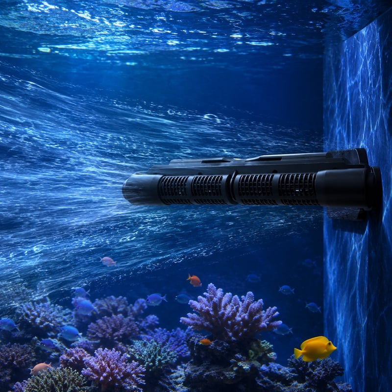 WK123 Crossflow Aquarium Wave Maker Pump model WK123 performance image for Aquarium equipment distributors and sourcing teams
