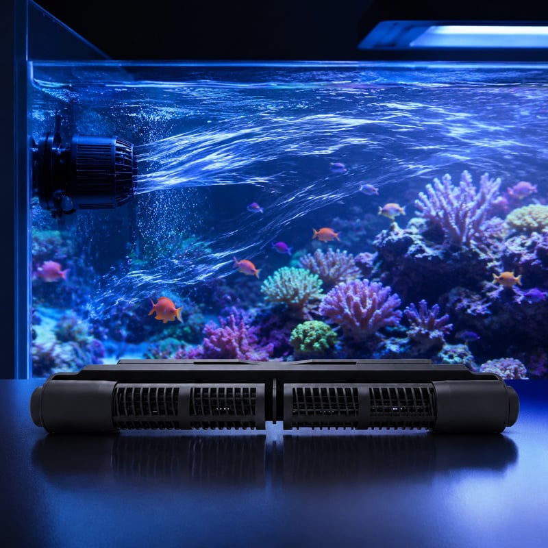WK123 Crossflow Aquarium Wave Maker Pump model WK123 advantages image for Aquarium equipment distributors and sourcing teams