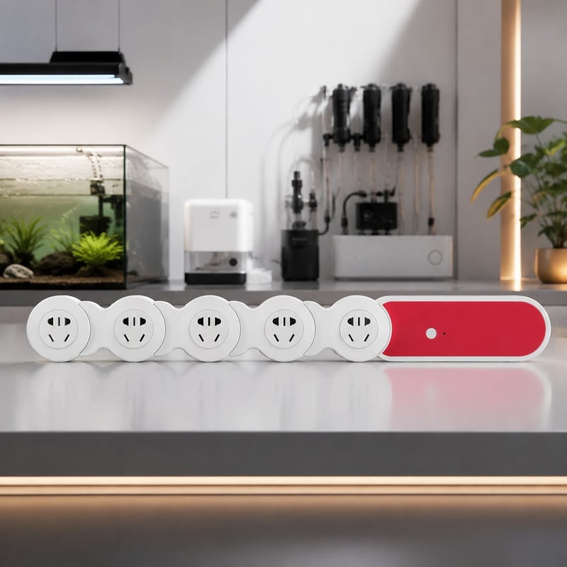 WK125 5 Way WiFi Smart Aquarium Power Strip model WK125 advantages image for Aquarium equipment distributors and sourcing teams