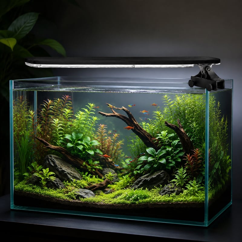 WK129 Ultra Slim Clip-On Aquarium Light model WK129 detail image 2 for Aquarium equipment wholesale and OEM buyers