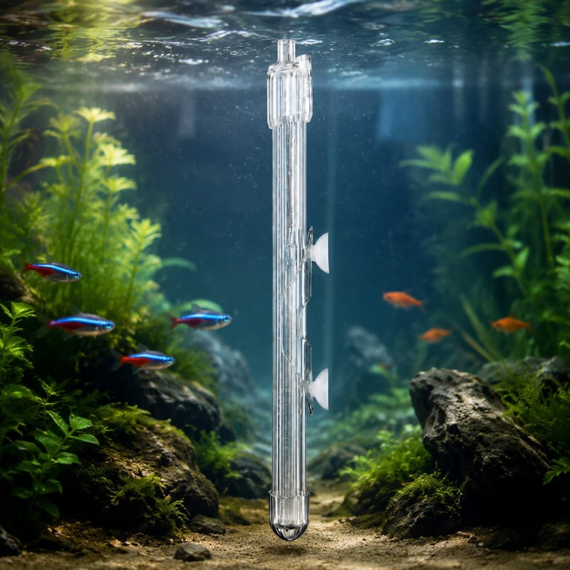 WK131 Quartz Aquarium Heater model WK131 performance image for Aquarium equipment distributors and sourcing teams