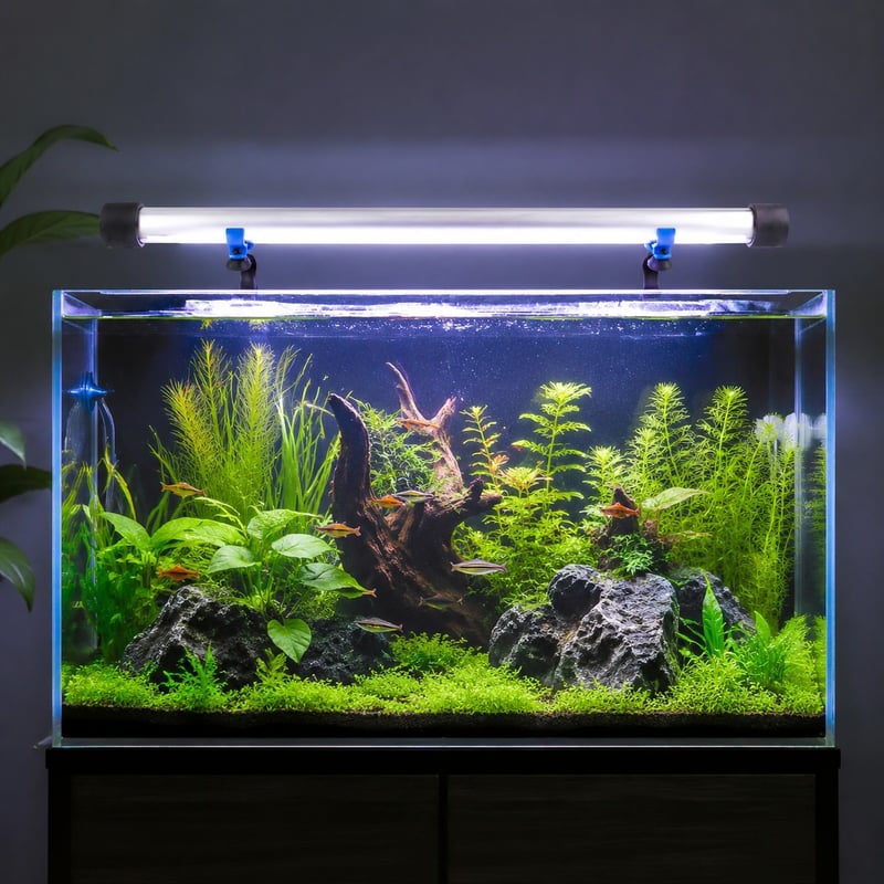 WK137 T5 T8 T9 Submersible Aquarium Light model WK137 functions image for Aquarium equipment distributors and sourcing teams
