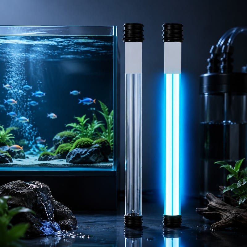 WK141 Dual Tube Aquarium UV Sterilizer model WK141 performance image for Aquarium equipment distributors and sourcing teams