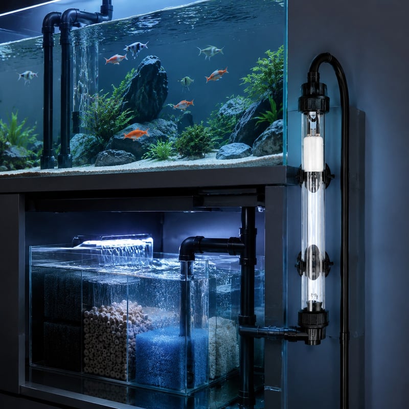 WK142 Submersible Aquarium UV Sterilizer model WK142 detail image 3 for Aquarium equipment wholesale and OEM buyers
