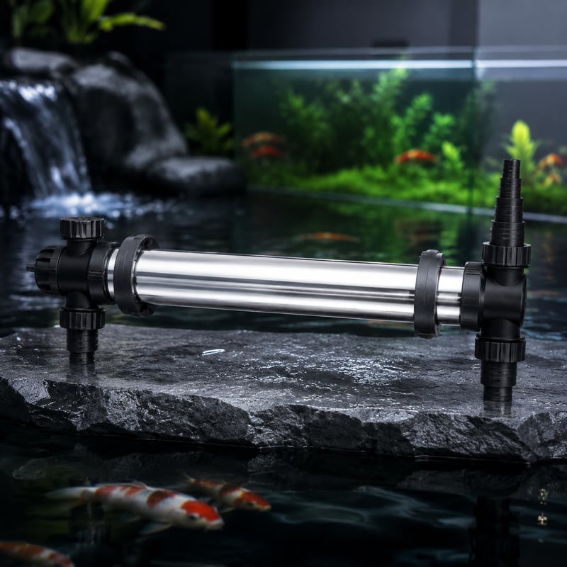 WK143 T8 Aquarium UV Sterilizer model WK143 performance image for Aquarium equipment distributors and sourcing teams