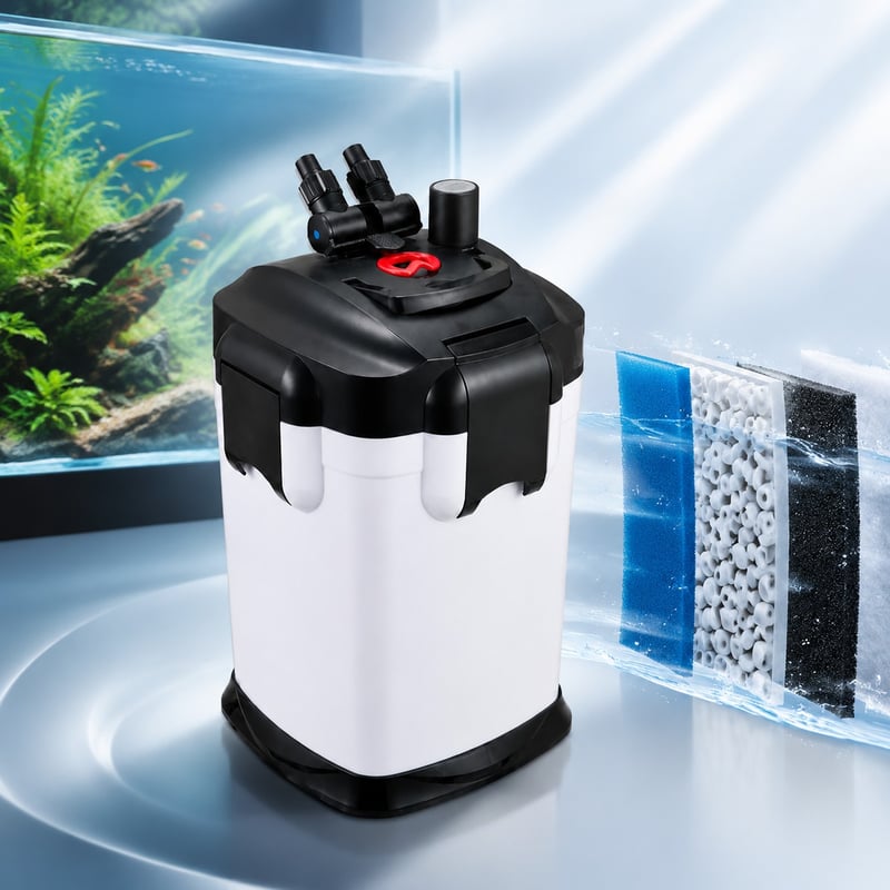 WK146 Uvf 3328 UV External Canister Filter model WK146 advantages image for aquarium Filtration support distributors and sourcing teams