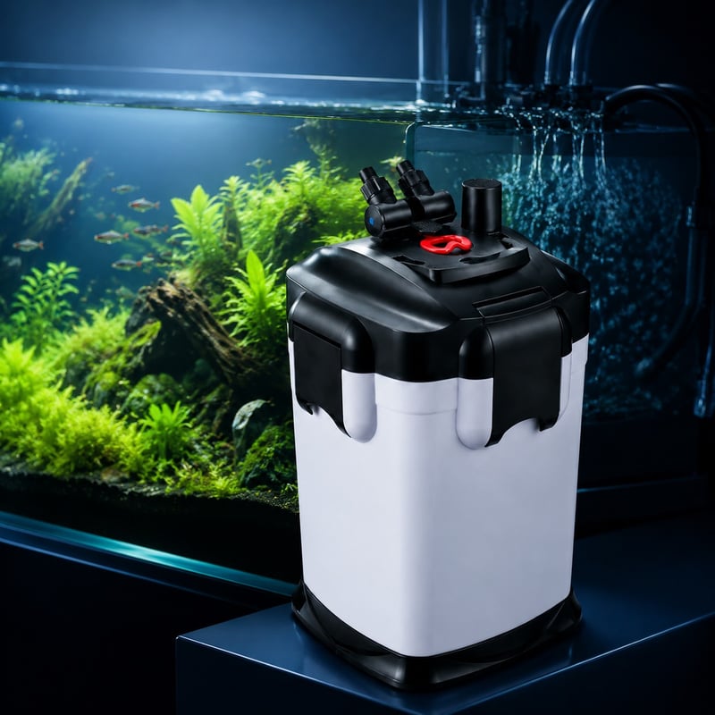 WK148 UV External Canister Filter model WK148 detail image 2 for aquarium Filtration support wholesale and OEM buyers