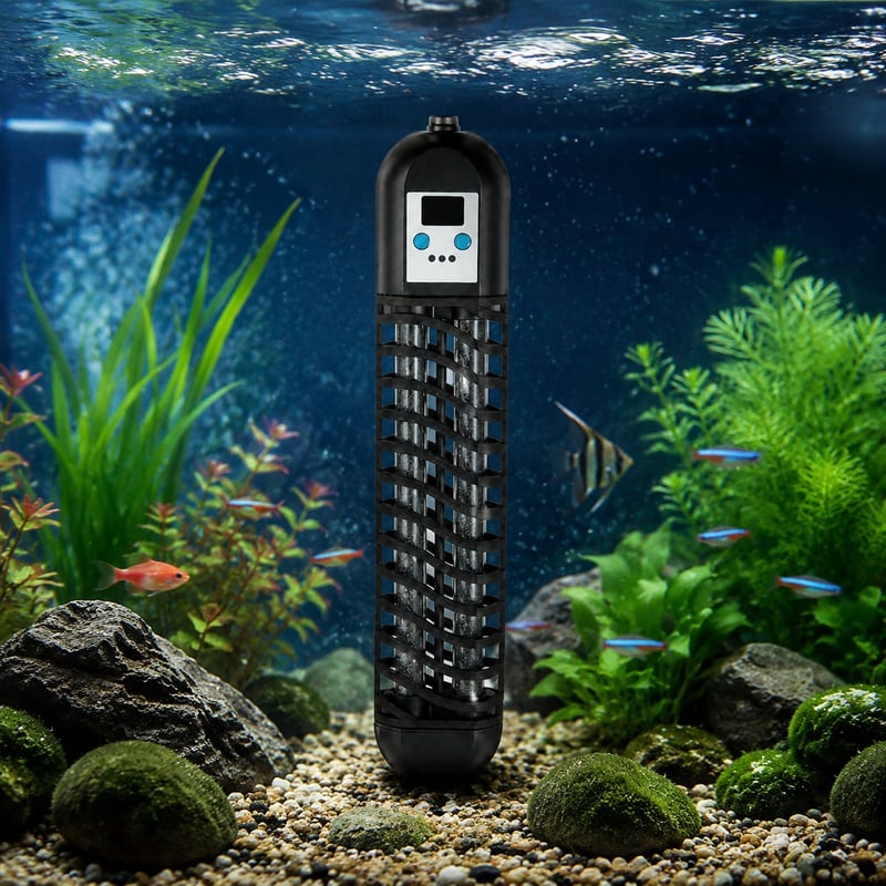 WK149 Dual Tube Digital Quartz Aquarium Heater model WK149 performance image for Aquarium equipment distributors and sourcing teams