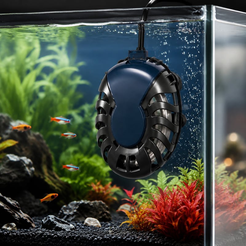 WK150 Digital Display Aquarium Heater model WK150 functions image for Aquarium equipment distributors and sourcing teams