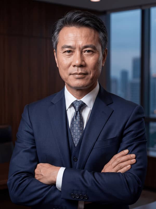 WKAQOO company founder and leadership portrait for aquarium OEM manufacturing and international buyer communication for aquarium wholesale, OEM and distributor buyers
