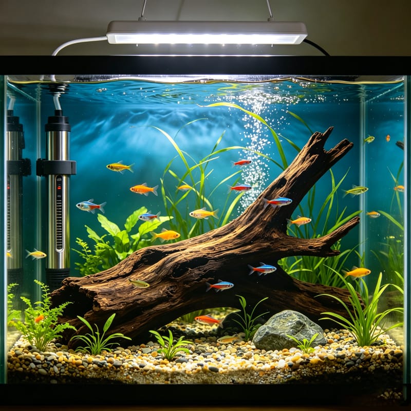 WKAQOO aquarium product assortment preview for catalog and product center navigation for aquarium wholesale, OEM and distributor buyers
